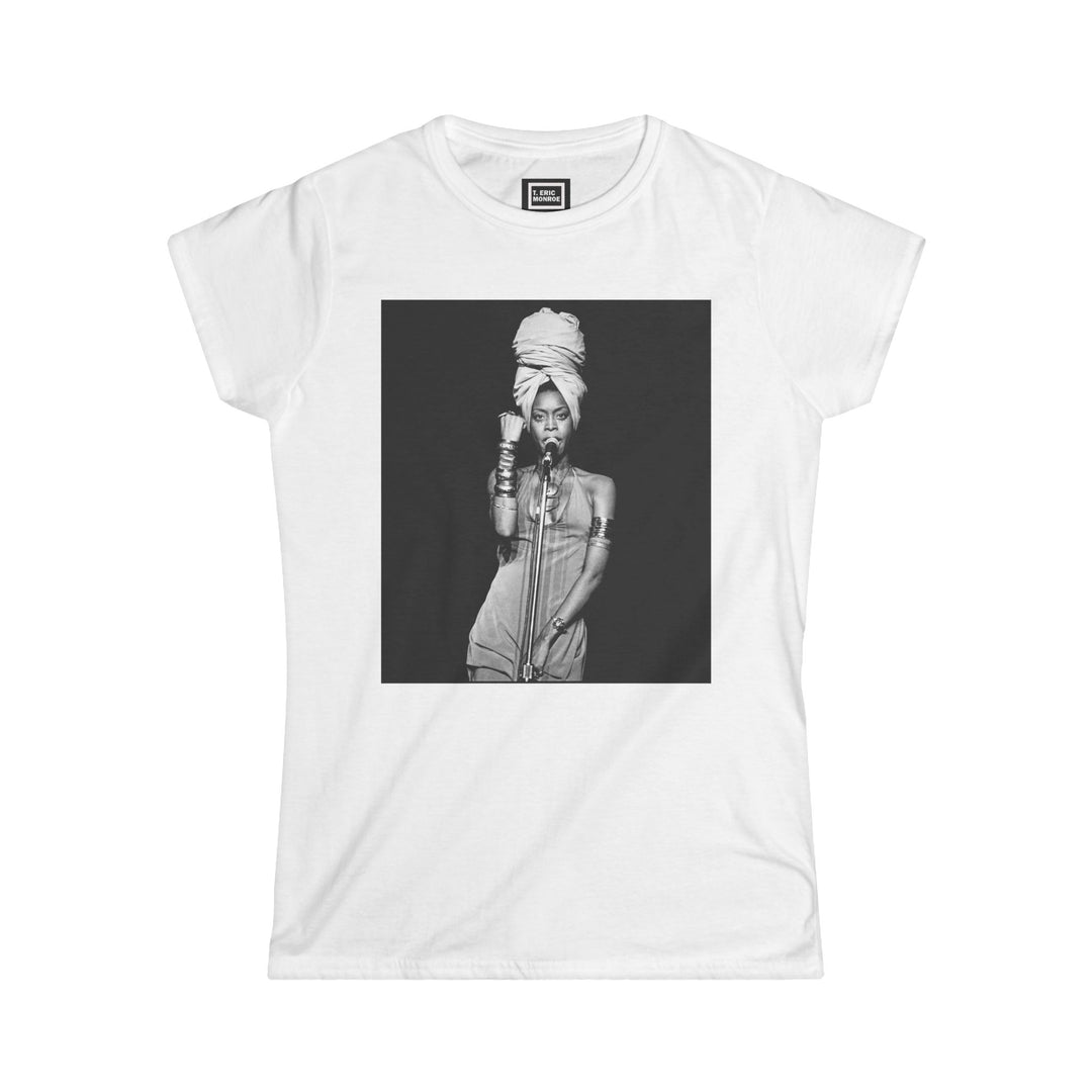 Erykah Badu Power Women's Softstyle Tee (multi-color)