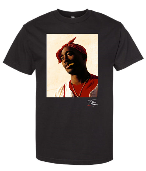 Tupac "Blunt Smile" T-shirt-T Dot Eric
