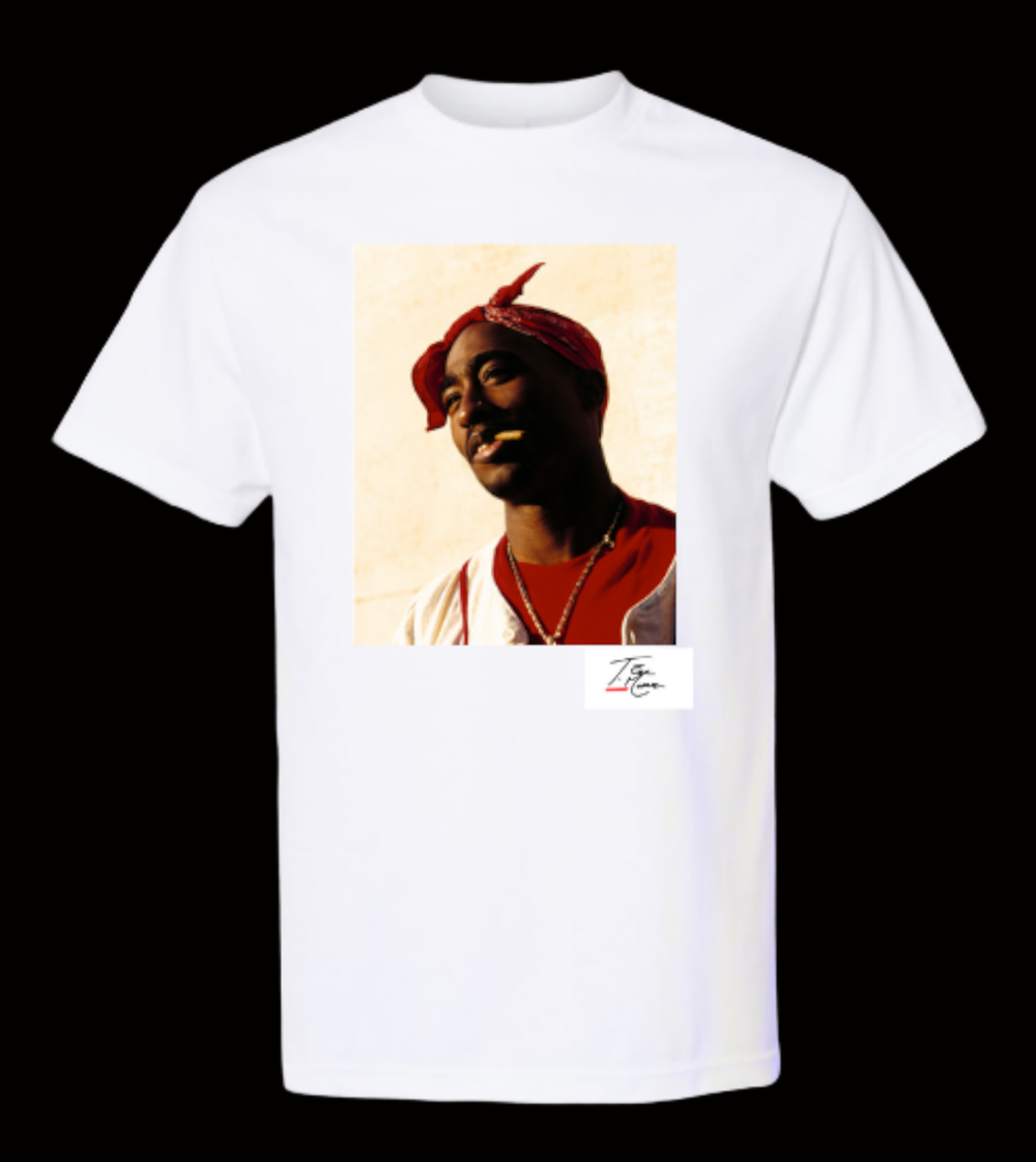 Tupac Blunt Smile T-shirt SALE - $39.99